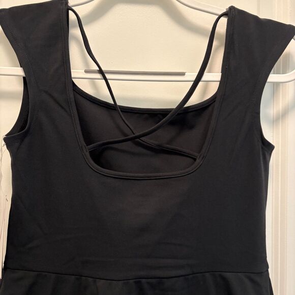 Wild Fable Skort Dress with Attached Shorts Size Medium Black NWT - Picture 7 of 10